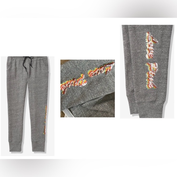 PINK Victoria's Secret Pants - VS PINK BLING JOGGERS